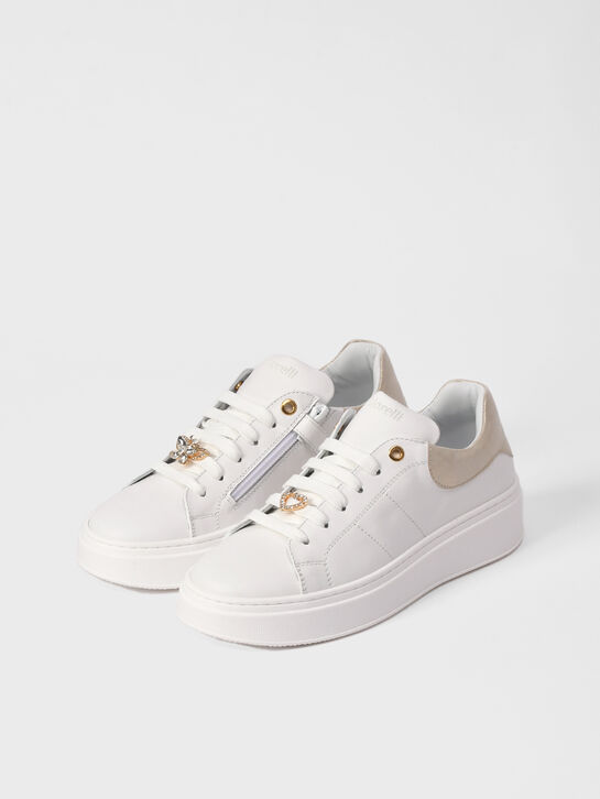 Кеды с серебристой вставкой Morelli , арт.  | Фото 2