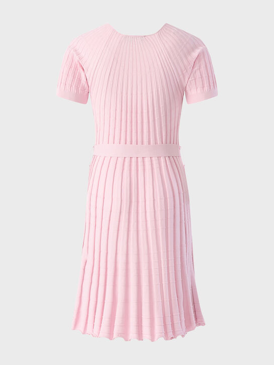 Платье с объёмной вязкой, розовое Emporio Armani , арт.  | Фото 2