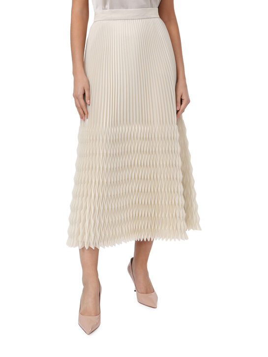 Юбка гофре, бежевая Shatu , арт.  | Фото 4