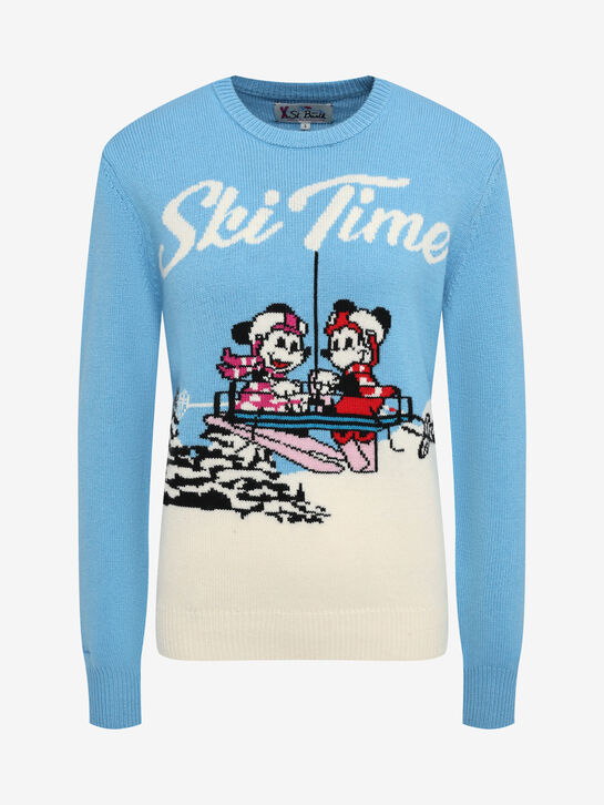 Джемпер с декором &quot;Ski Time&quot;, интарсия Saint Barth , арт.  | Фото 1