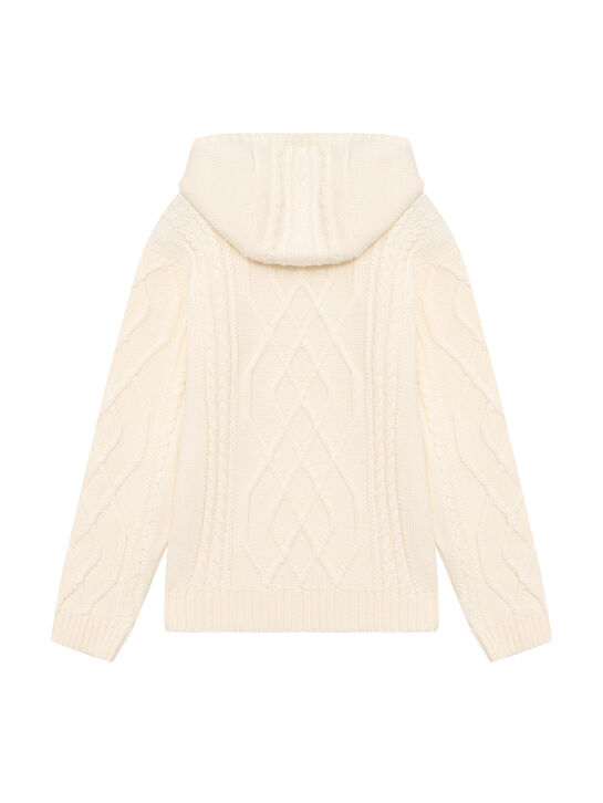 Джемпер вязка ромбы и косы Eleventy , арт.  | Фото 3