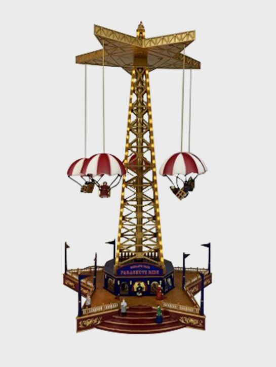 Новогодний сувенир &quot;Цепочная Карусель с парашютами&quot; Musicboxworld , арт.  | Фото 1