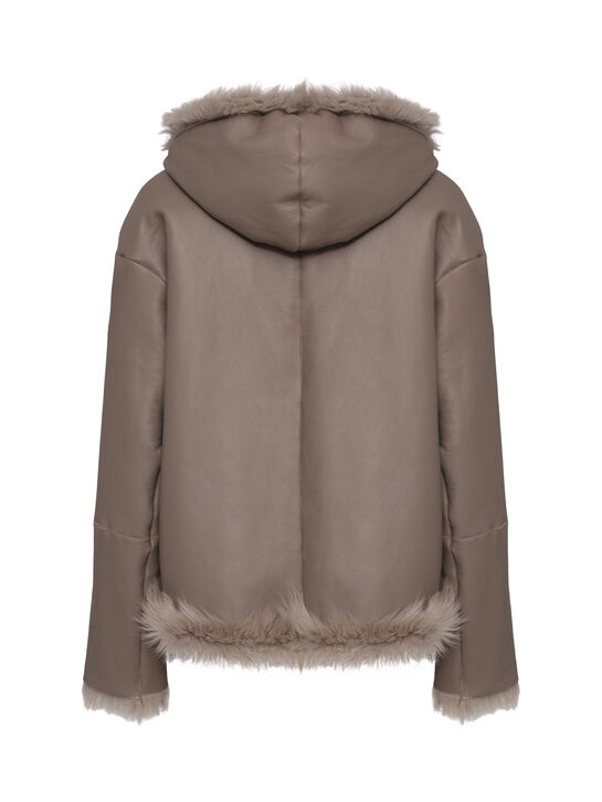 Куртка двусторонняя из овчины Ploomle , арт.  | Фото 8