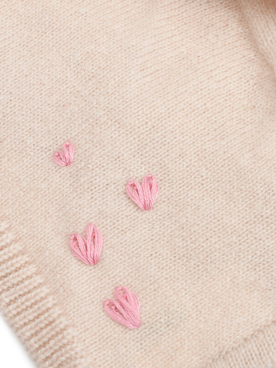 Чепчик с вышивкой, бежевый Born to Bloom , арт.  | Фото 3