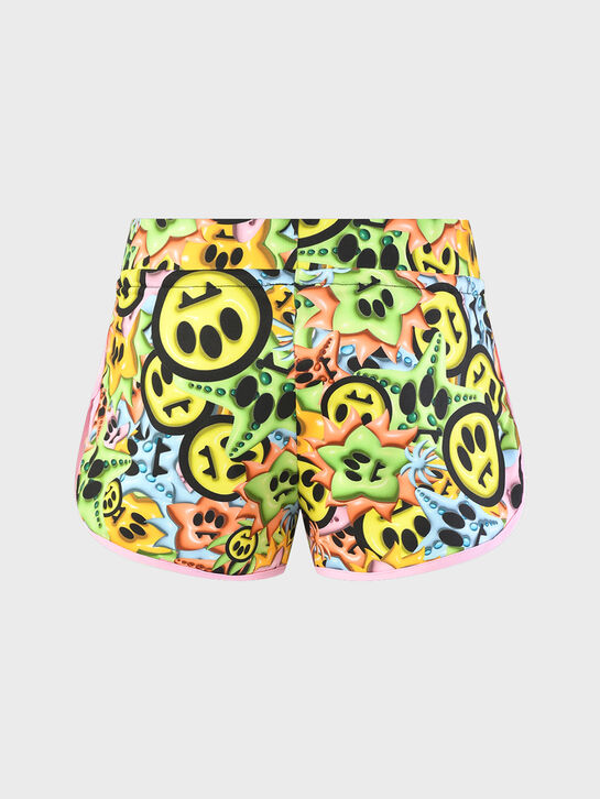 Шорты с ярким принтом Barrow , арт.  | Фото 2