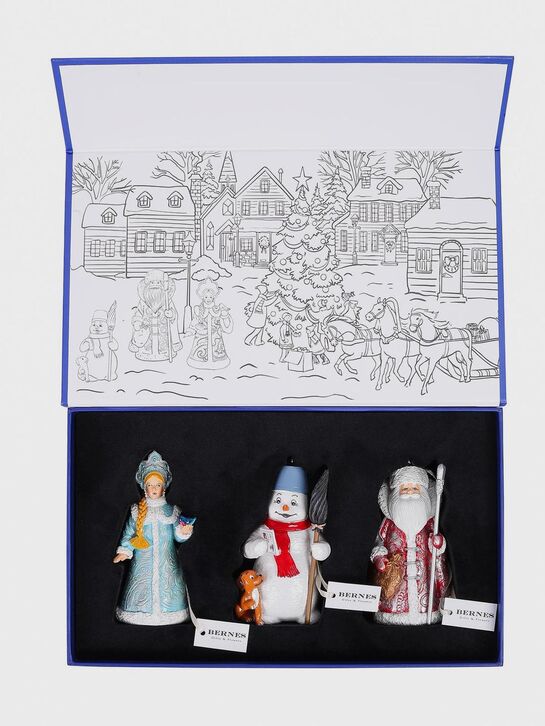 Набор елочных игрушек &quot;Сказочный Новый Год&quot; BERNES , арт.  | Фото 8