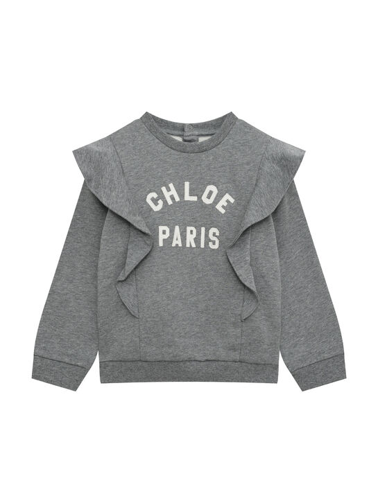 Свитшот с рюшами на плечах Chloe , арт.  | Фото 1