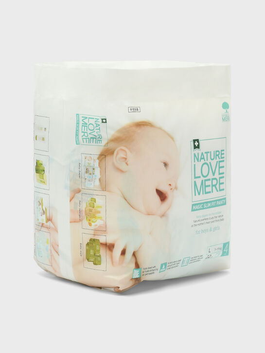 Подгузники-трусики ультратонкие MAGIC SLIM L 7-11 кг, 22 шт NATURE LOVE MERE , арт.  | Фото 2