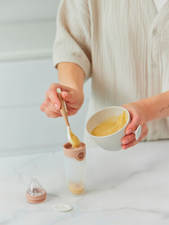 Ложка-дозатор, light brown Happy Baby , арт.  | Фото 6