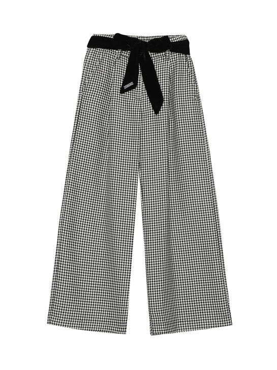 Брюки палаццо с бантом Monnalisa , арт.  | Фото 1