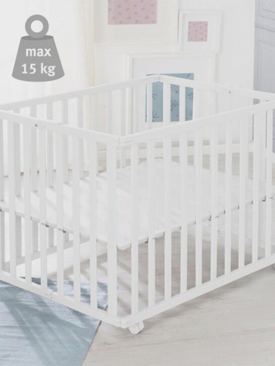 Манеж детский складной Foldable playpen белый, 74 х 100 см Roba , арт.  | Фото 4