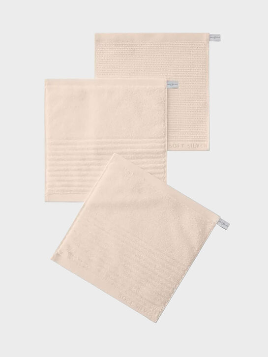 Набор полотенец 3шт 30x30см, Soft touch Soft Silver , арт.  | Фото 1