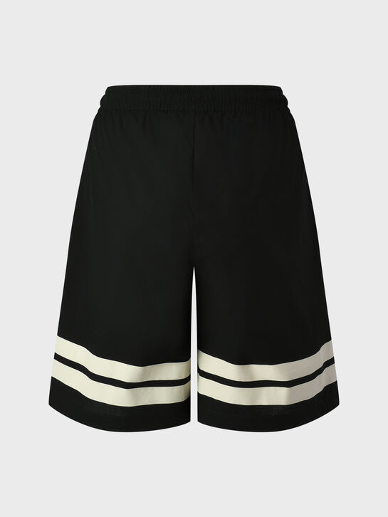 Бермуды спортивные, черные Barrow , арт.  | Фото 2