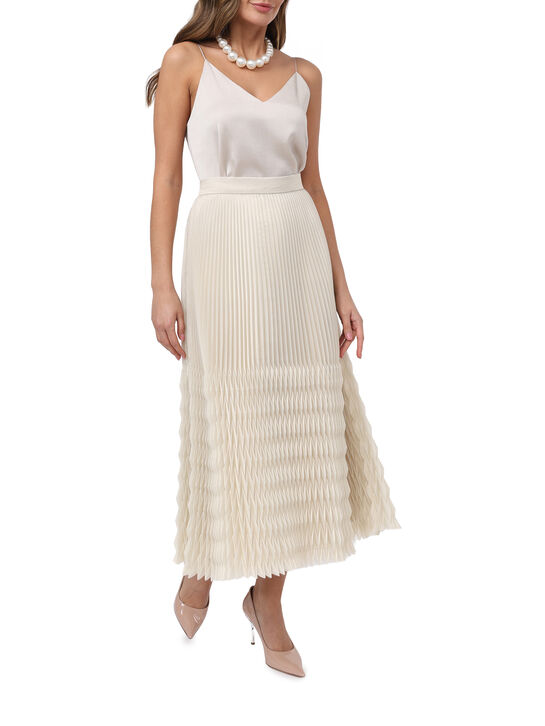 Юбка гофре, бежевая Shatu , арт.  | Фото 3