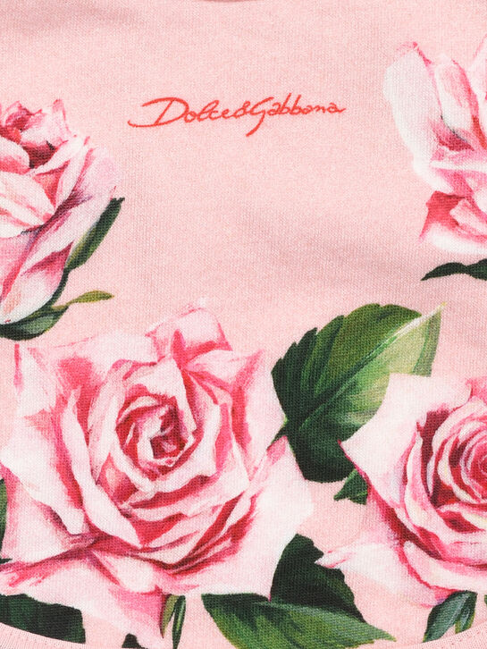 Комплект: комбинезон, шапка и слюнявчик, розовый Dolce&Gabbana , арт.  | Фото 8