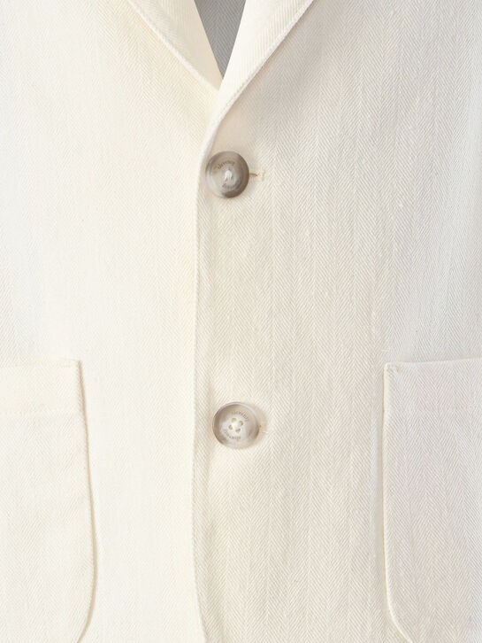 Пиджак однобортный из фактурной ткани Eleventy , арт.  | Фото 3