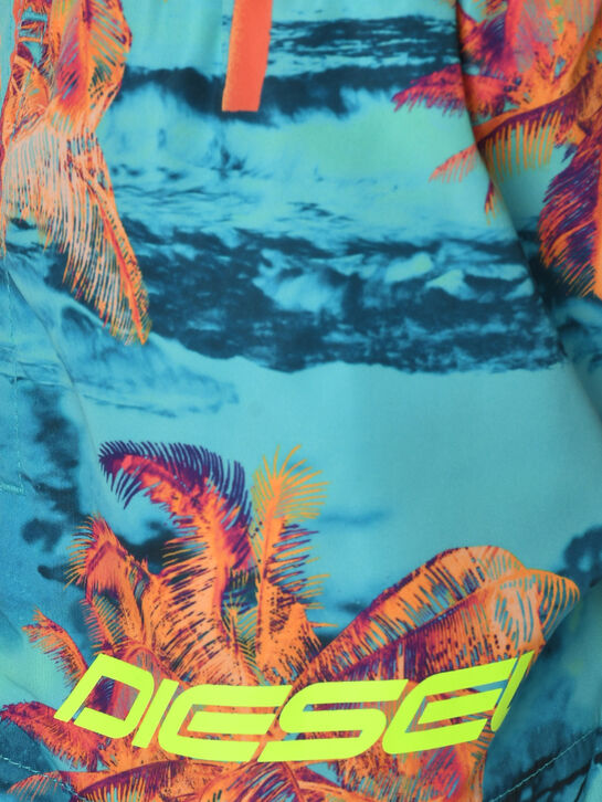 Шорты для купания с пляжным принтом Diesel , арт.  | Фото 3