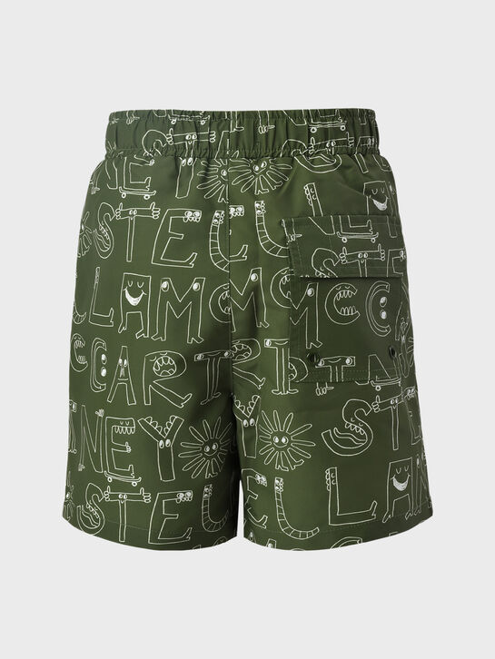 Шорты для купания с принтом Stella McCartney , арт.  | Фото 2