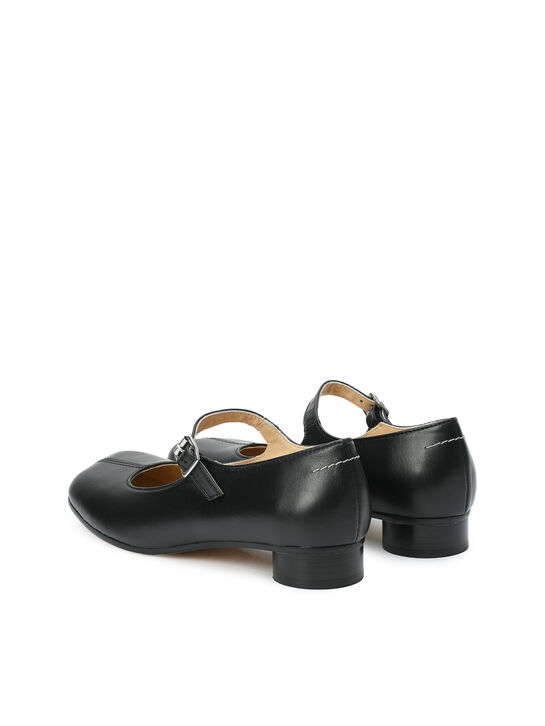 Туфли кожаные черные MM6 , арт.  | Фото 4