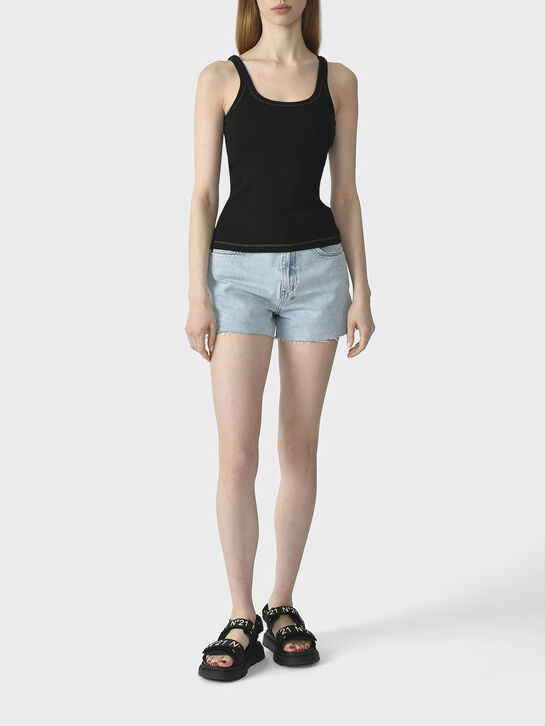 Майка на бретелях, черная Ksubi , арт.  | Фото 2