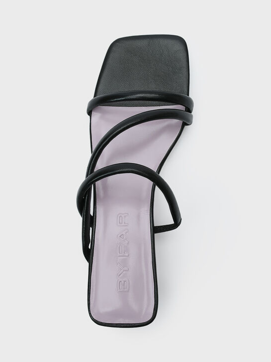 Босоножки Morena с ремешками, черные By Far , арт.  | Фото 4