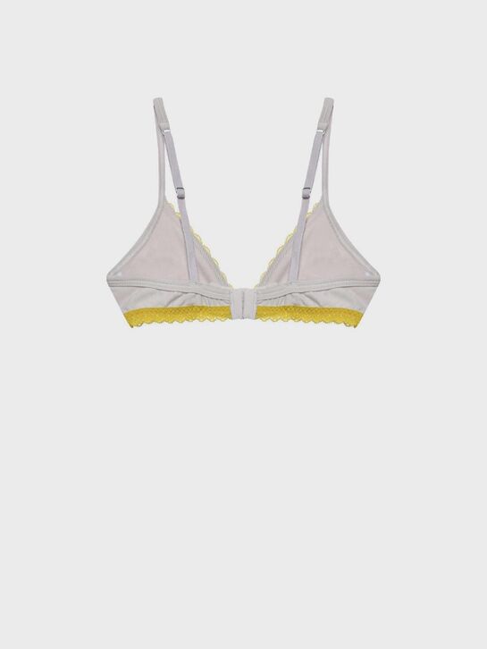 Бюстгальтер с желтой кружевной тесьмой Sanetta , арт.  | Фото 2