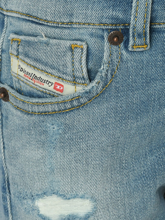 Джинсы выбеленные с разрезами Diesel , арт.  | Фото 3