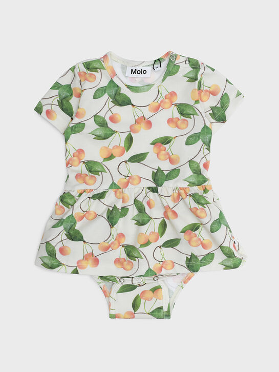 Платье-боди, сплошной принт белая вишня Molo , арт.  | Фото 1