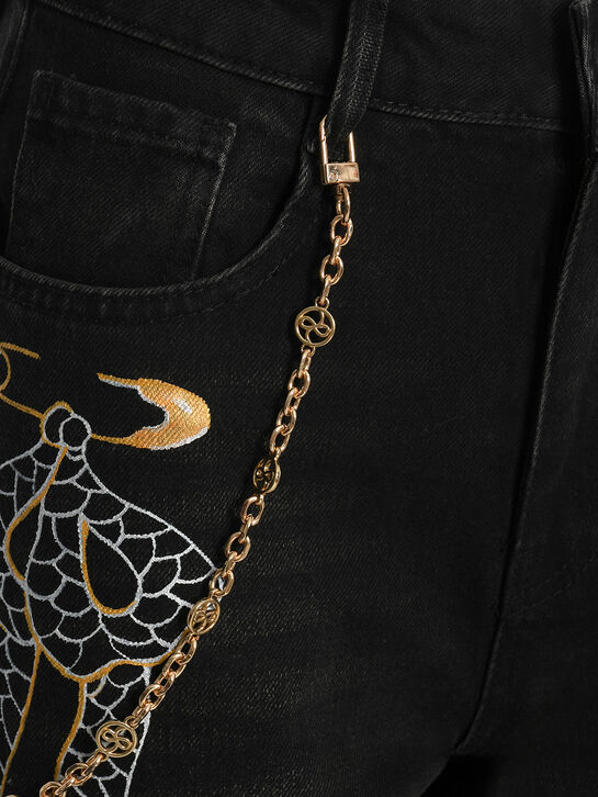 Джинсы с ручной росписью Dan Maralex , арт.  | Фото 3