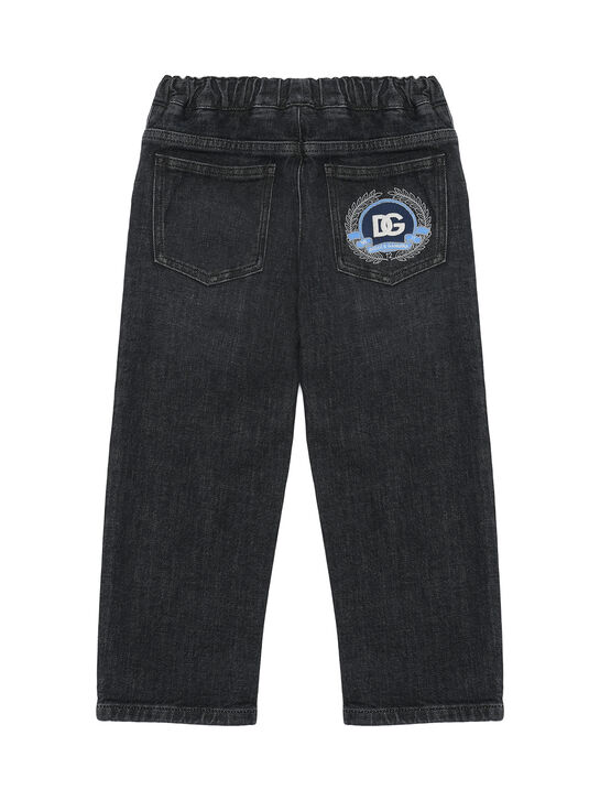 Джинсы с поясом на кулиске Dolce&Gabbana , арт.  | Фото 2