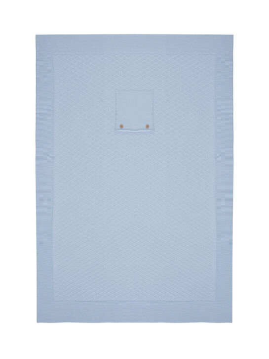 Плед с карманом, голубой Tomax , арт.  | Фото 2