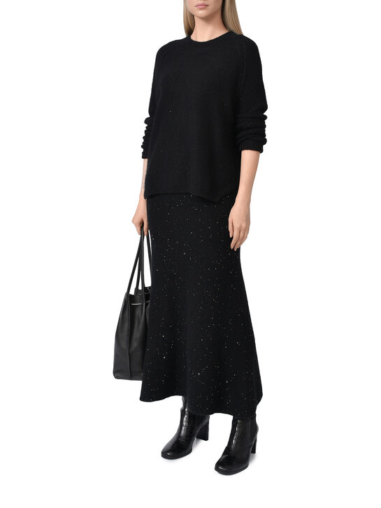 Джемпер из кашемира и шелка с пайетками Lu Ren , арт.  | Фото 2