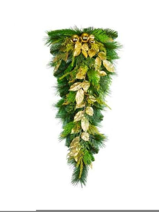 Капля/елка хвойная &quot;Золотой лес&quot; 81 см Holiday Classics , арт.  | Фото 1