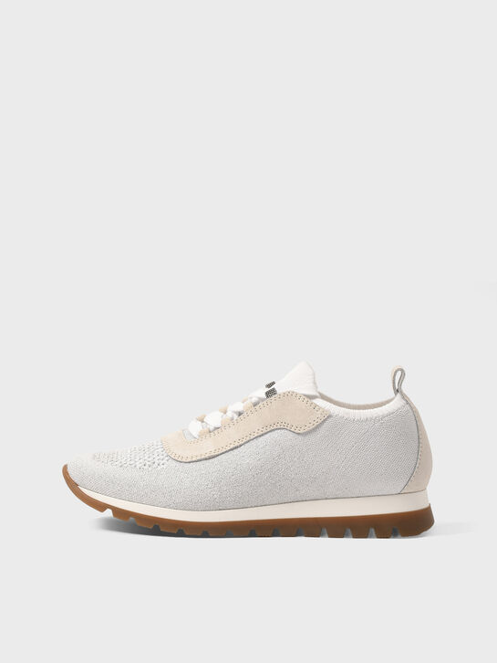 Кроссовки с декором из манили Brunello Cucinelli , арт.  | Фото 1