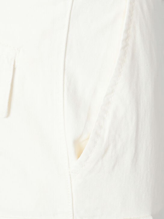 Брюки белого цвета с карманами карго Eleventy , арт.  | Фото 3