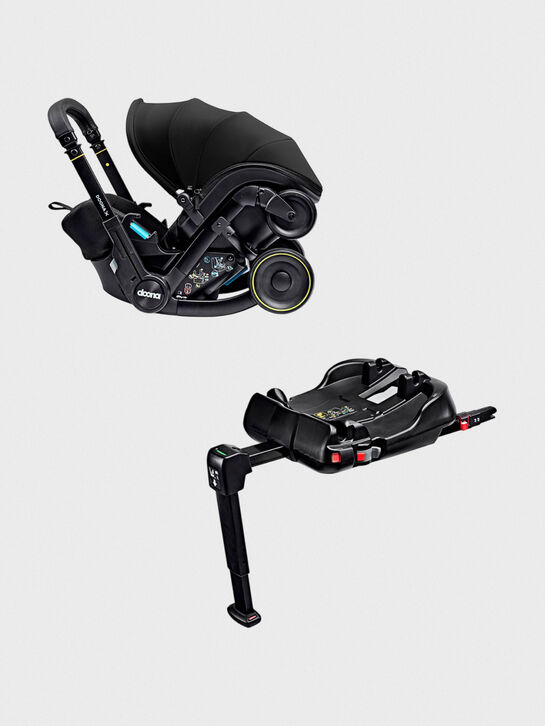 Коляска-автокресло Doоna X Nitro Black в комплекте с базой ISOFIX Doona , арт.  | Фото 1