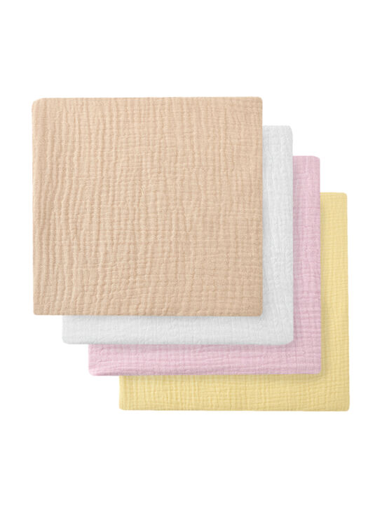 Пеленки-мини из муслина 60x60см, 4 шт Jan&Sofie , арт.  | Фото 1