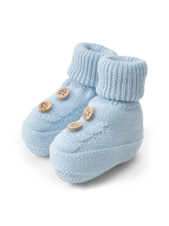 Пинетки из шерсти, голубые Tomax , арт.  | Фото 2