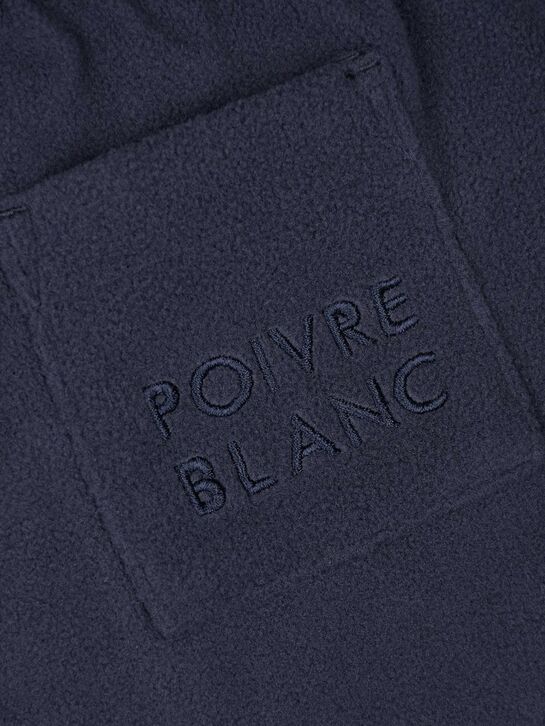 Базовые темно-синие флисовые брюки Poivre Blanc , арт.  | Фото 3