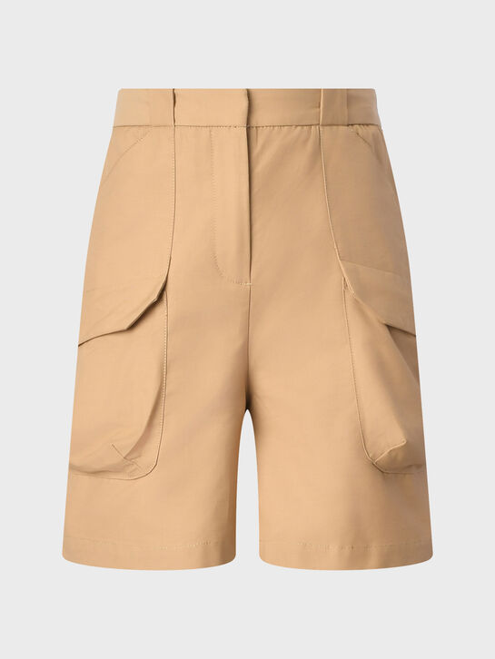 Шорты с карманами, бежевые Ermanno Scervino , арт.  | Фото 1