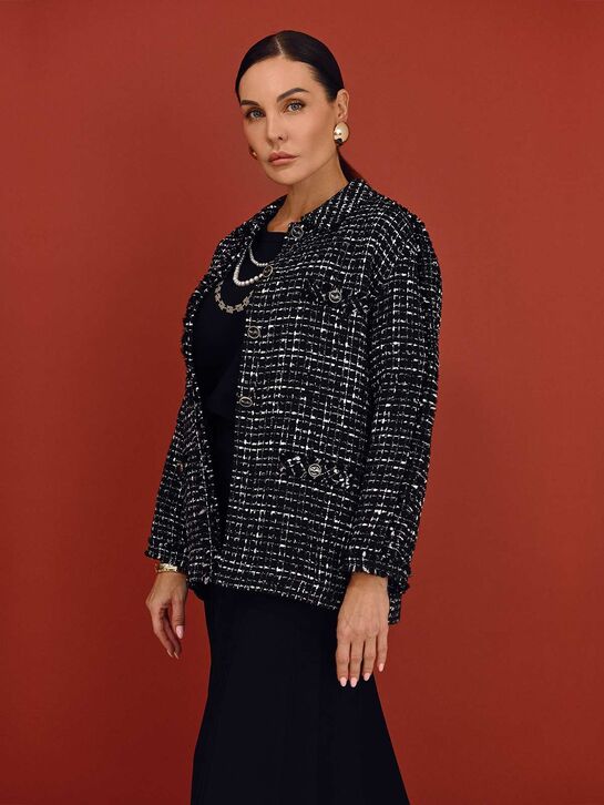 Жакет твидовый с рукавами 3/4 Weill , арт.  | Фото 3