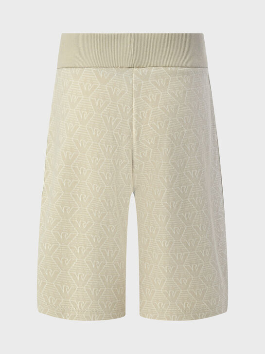 Бермуды со сплошным лого, бежевые Emporio Armani , арт.  | Фото 2