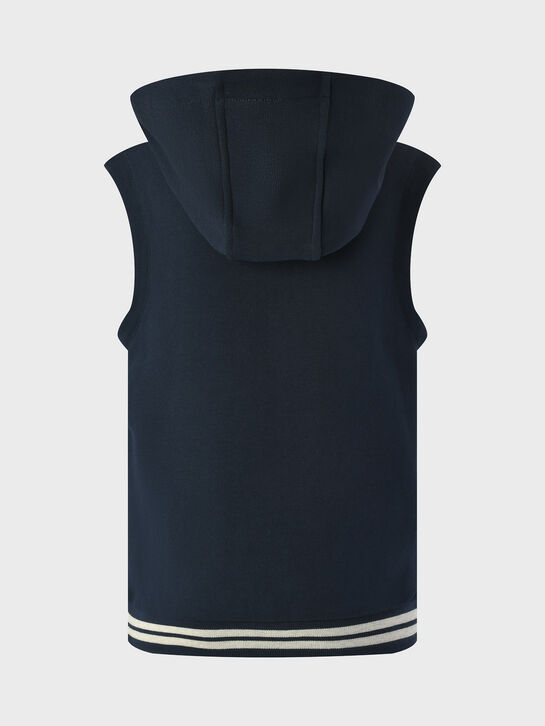 Толстовка-худи без рукавов Eleventy , арт.  | Фото 2