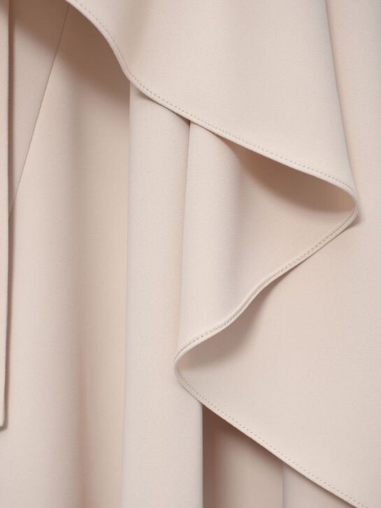 Платье-трапеция с поясом, бежевое Shatu , арт.  | Фото 9