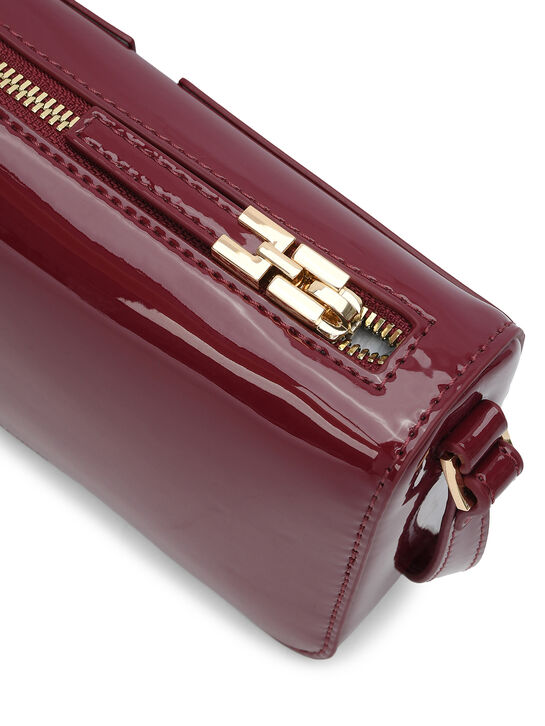 Сумка лаковая прямоугольная Elisabetta Franchi , арт.  | Фото 5