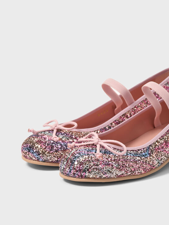 Туфли с разноцветным глиттером Pretty Ballerinas , арт.  | Фото 6