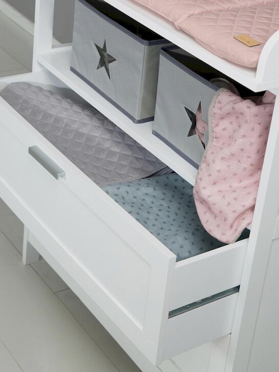 Пеленальный комод с ящиками Hamburg, белый Roba , арт.  | Фото 5