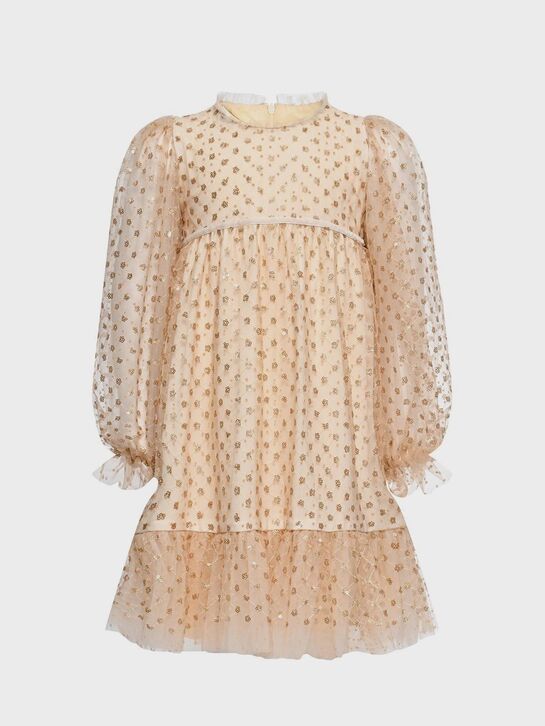 Платье из тюля с золотыми пайетками Eirene , арт.  | Фото 1