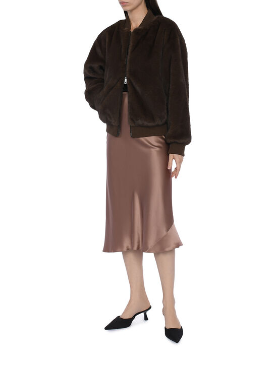Юбка шелковая, бронзовая Dorothee Schumacher , арт.  | Фото 2