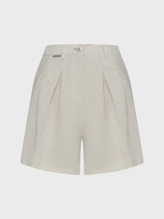 Шорты с защитами, бежевые Brunello Cucinelli , арт.  | Фото 1